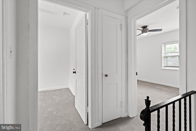 413 36th St NE, Washington, DC 20019 - corridor featuring carpet flooring and baseboards