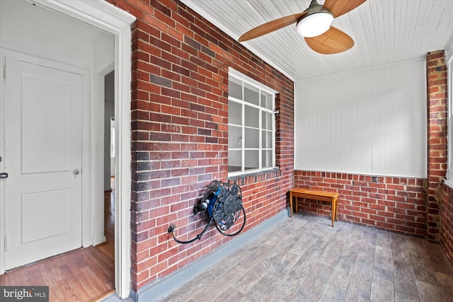 413 36th St NE, Washington, DC 20019 - view of unfurnished sunroom