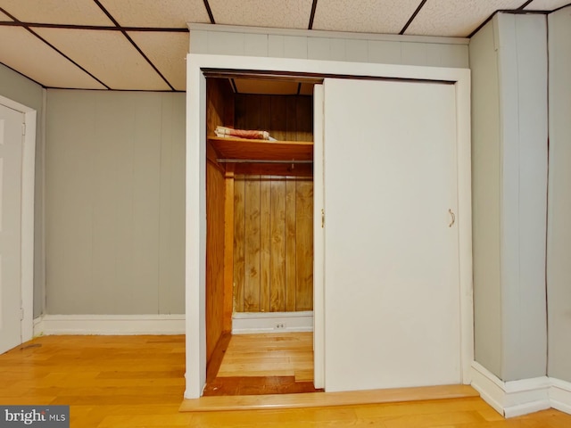 view of closet