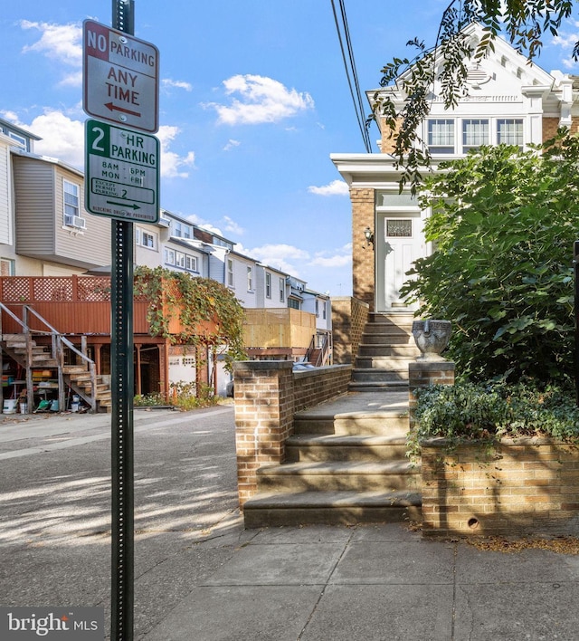 4541 Larchwood Ave, Philadelphia, PA 19143 - details featuring a residential view and stairs
