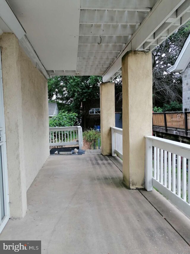 view of patio / terrace featuring a porch