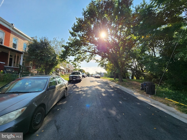 view of street