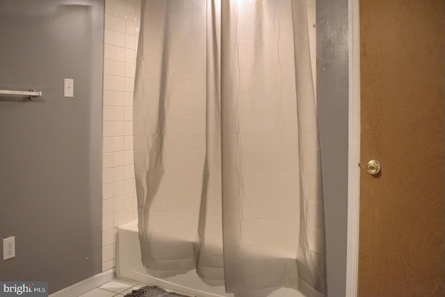 bathroom featuring tile patterned floors