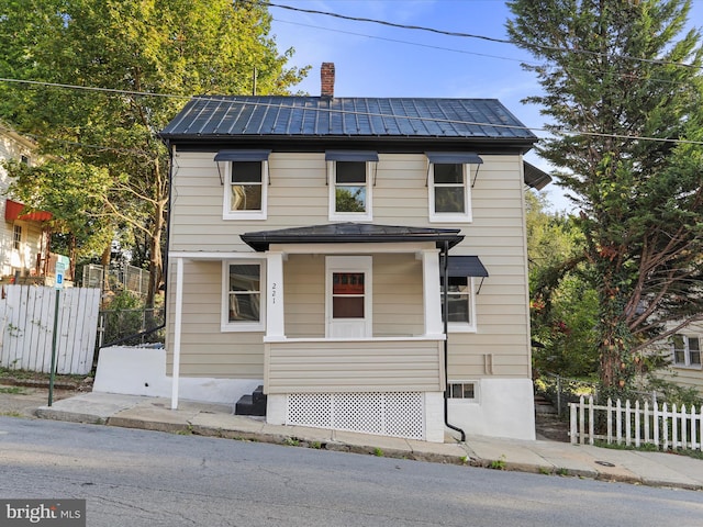 view of front of house