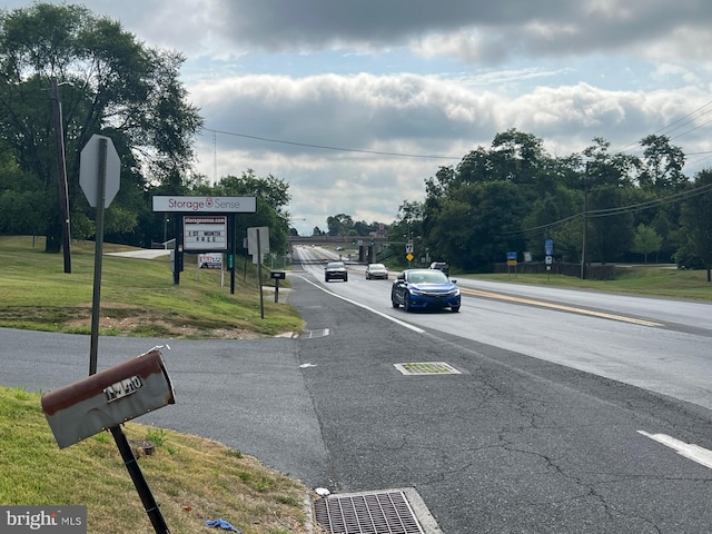 view of road