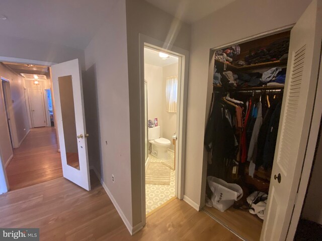 view of closet