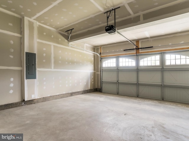 118 Pawn Ct, Winchester, VA 22602 - garage with electric panel and a garage door opener