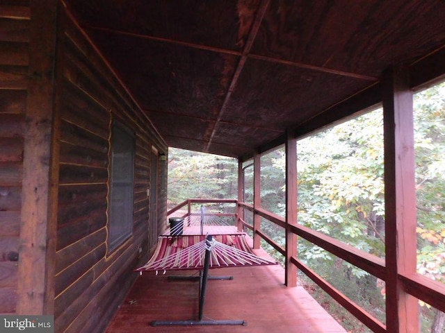 view of deck