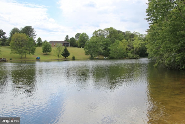 view of water feature