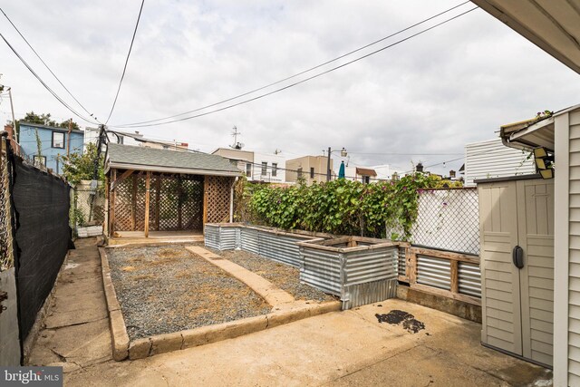 exterior space with a patio