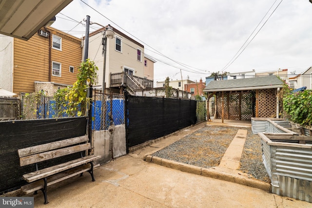 view of patio