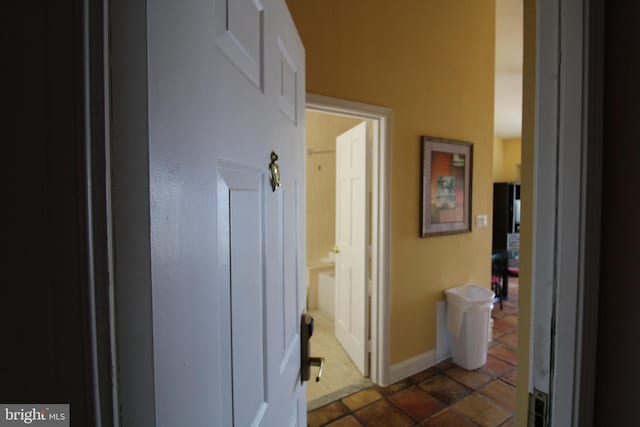 bathroom featuring tile patterned floors