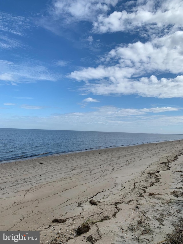 water view featuring a view of the beach