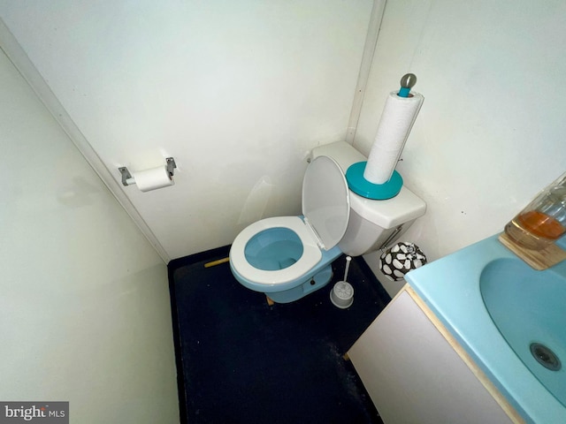 bathroom with toilet