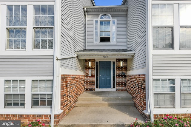 view of property entrance