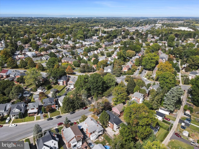 aerial view