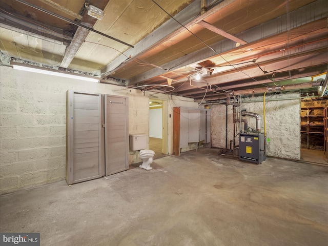 120 E Irvin Ave, Hagerstown, MD 21742 - view of unfinished below grade area
