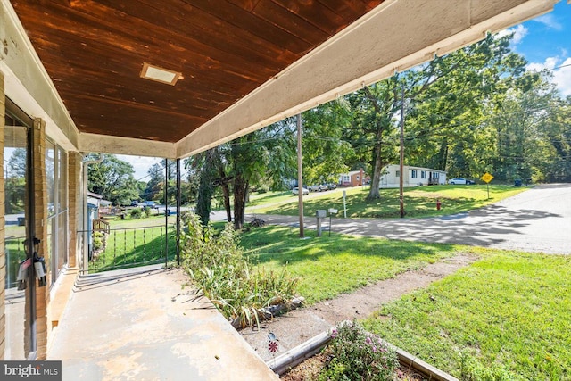 view of patio / terrace