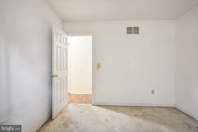 view of empty room