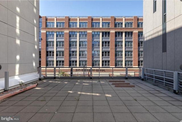 view of patio / terrace featuring a balcony