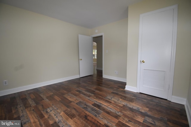 104 School Ln, Georgetown, DE 19947 - unfurnished room with baseboards and dark wood-type flooring
