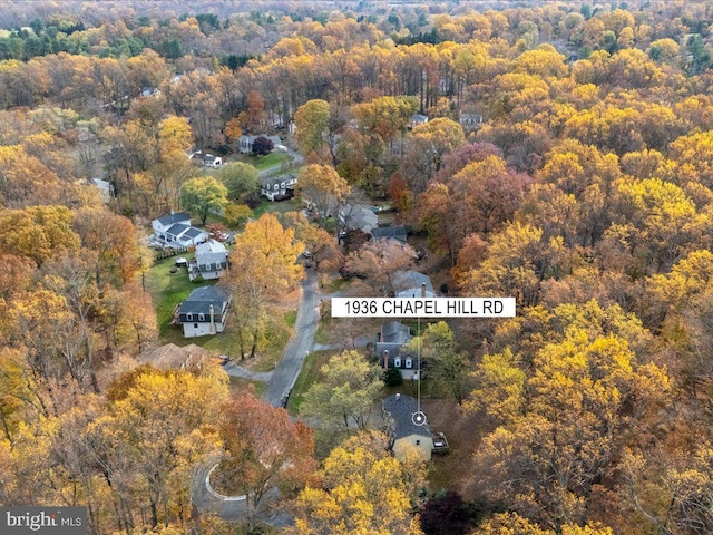 aerial view