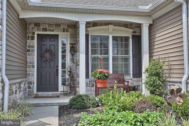 view of property entrance