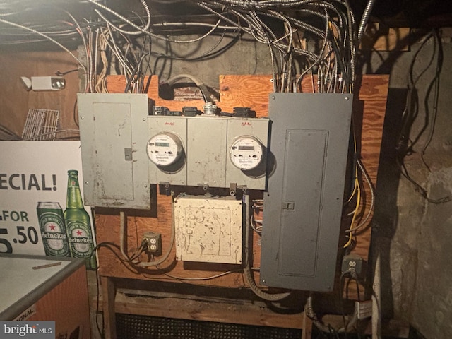 utilities with electric panel