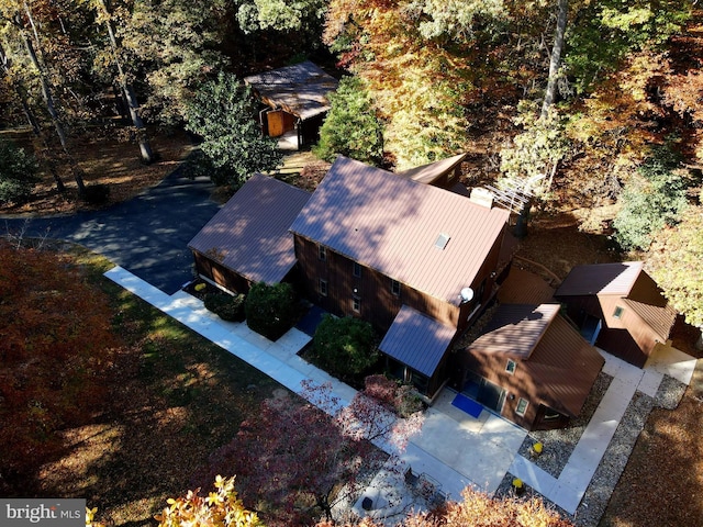 drone / aerial view
