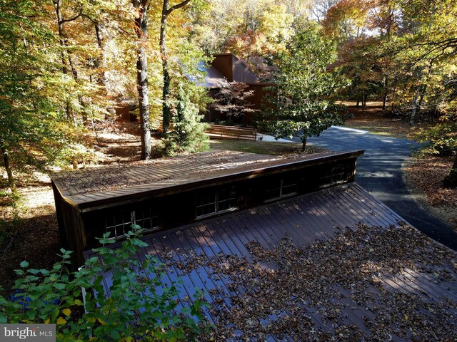 view of exterior details