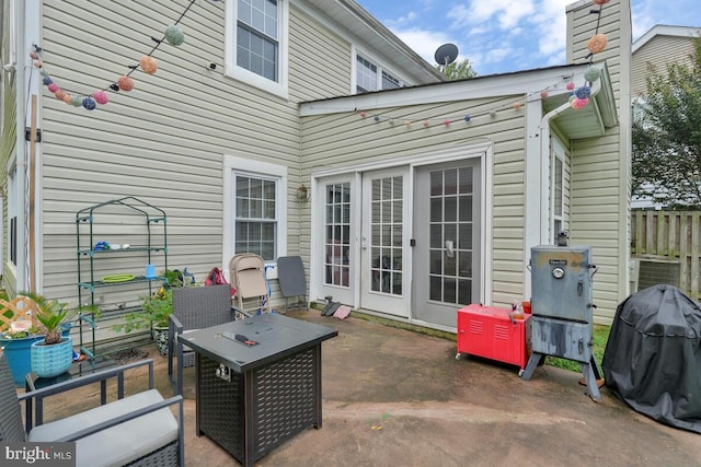 view of patio / terrace with area for grilling