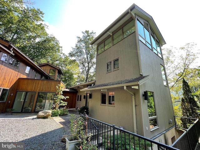 view of rear view of house