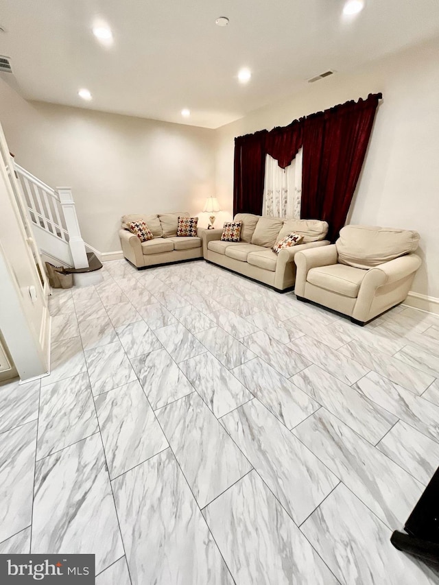 view of unfurnished living room