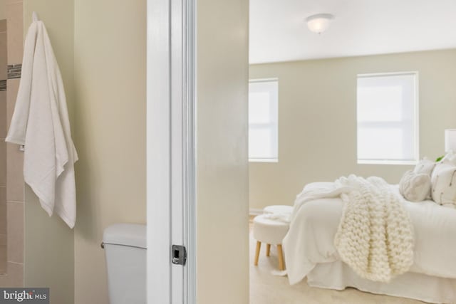 bedroom featuring multiple windows