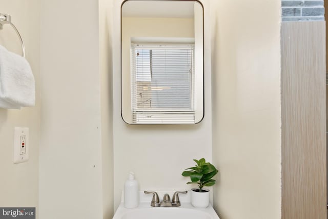 interior details with sink