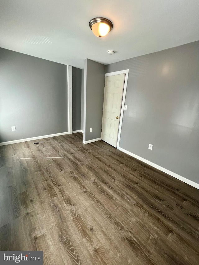 interior space featuring wood-type flooring