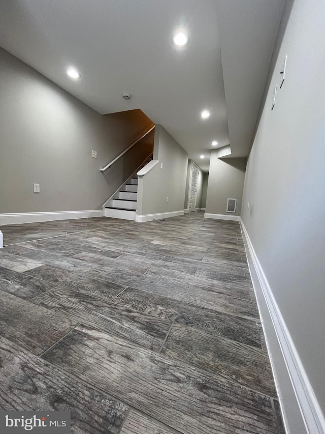 view of unfurnished living room