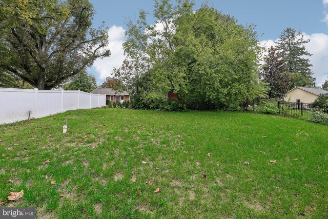 43 Bennett Ave, Westminster, MD 21157 - view of yard featuring a fenced backyard