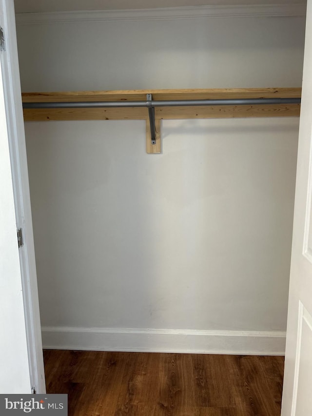 view of closet