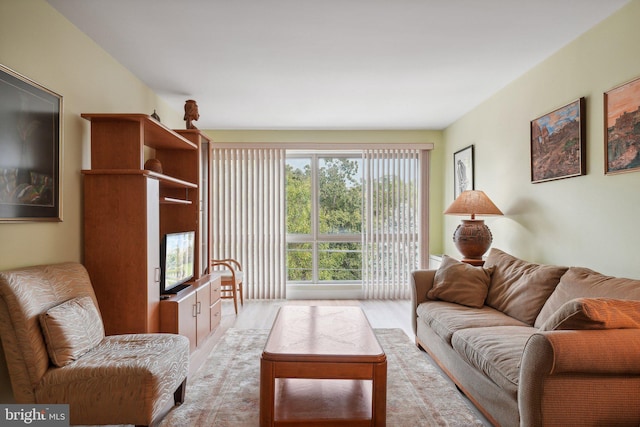 view of living room