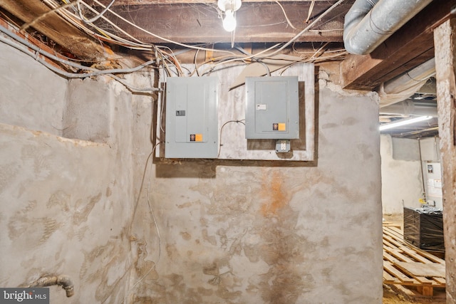 utility room featuring electric panel