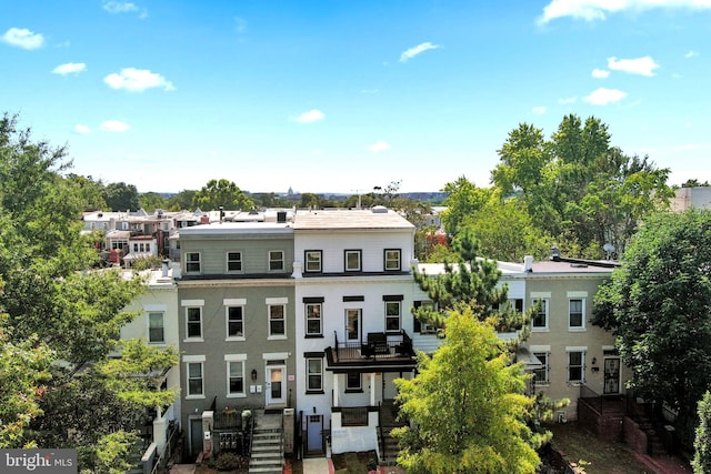 view of back of property