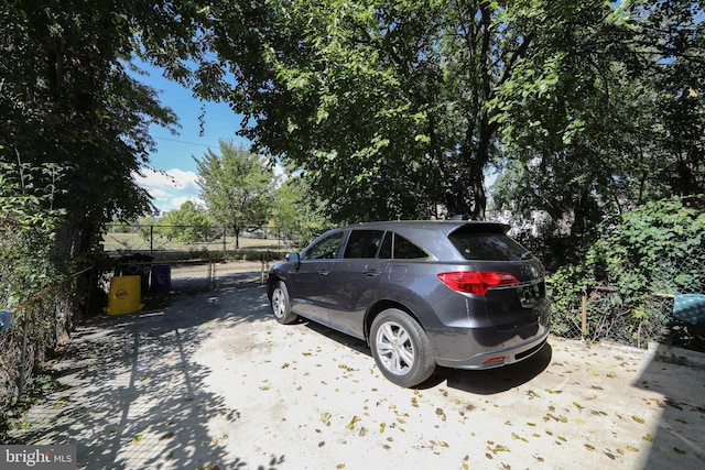 view of car parking