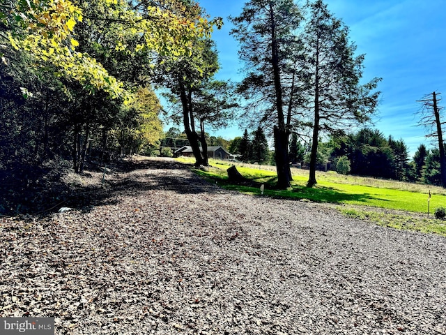 view of road