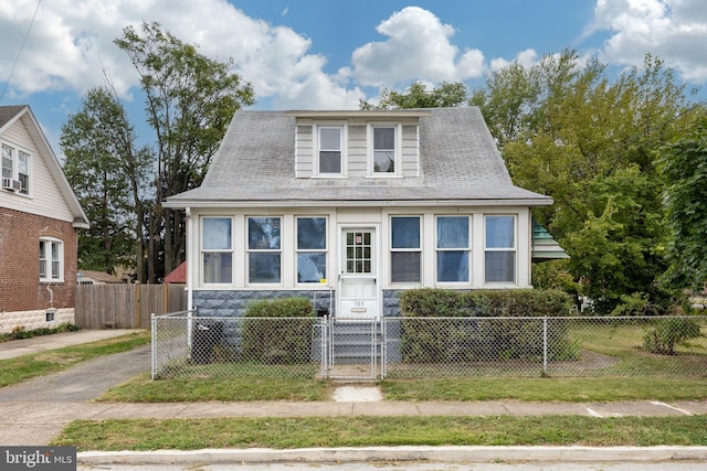 view of bungalow-style house