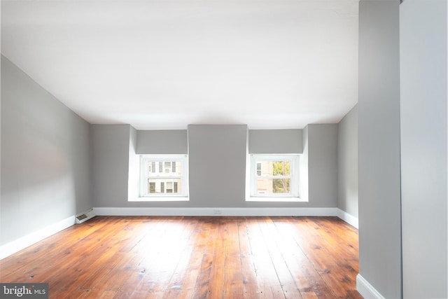 interior space featuring hardwood / wood-style flooring