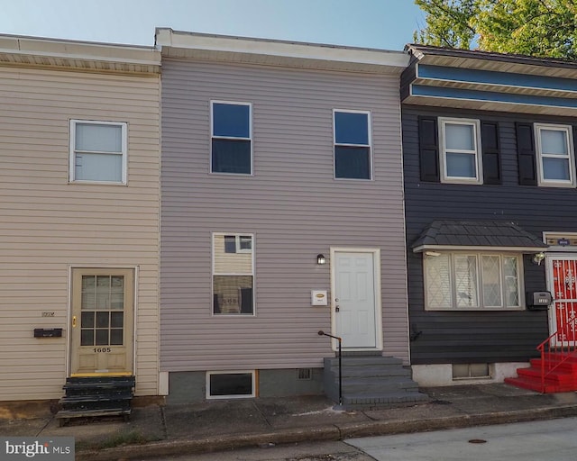 view of townhome / multi-family property