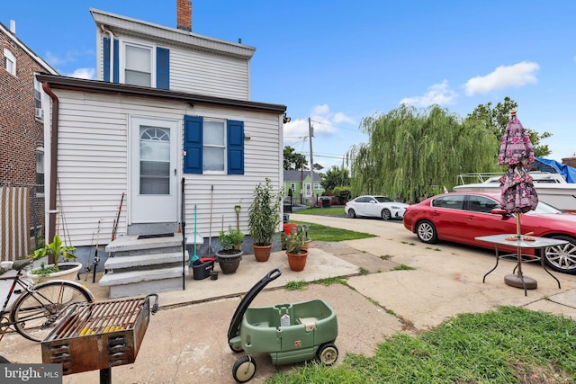 view of back of house