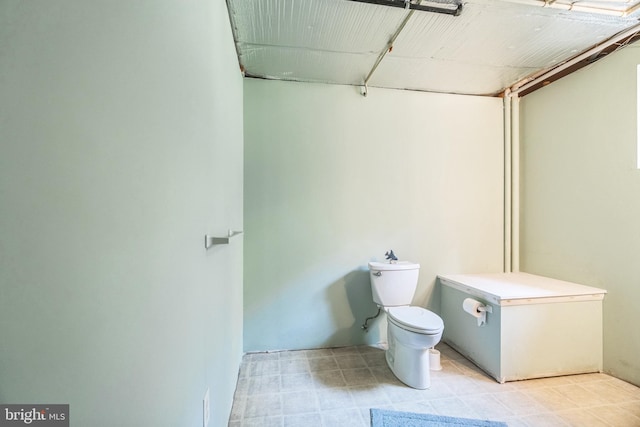 bathroom with toilet