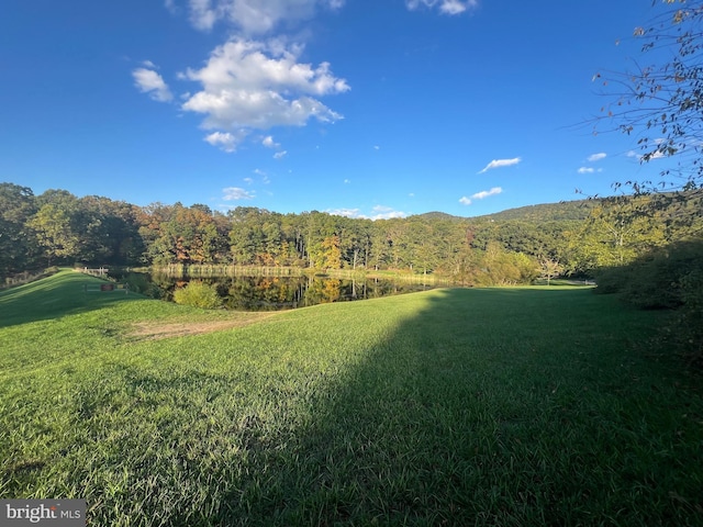 1604 High Knob Rd, Old Fields, WV 26845 - view of green lawn featuring a wooded view